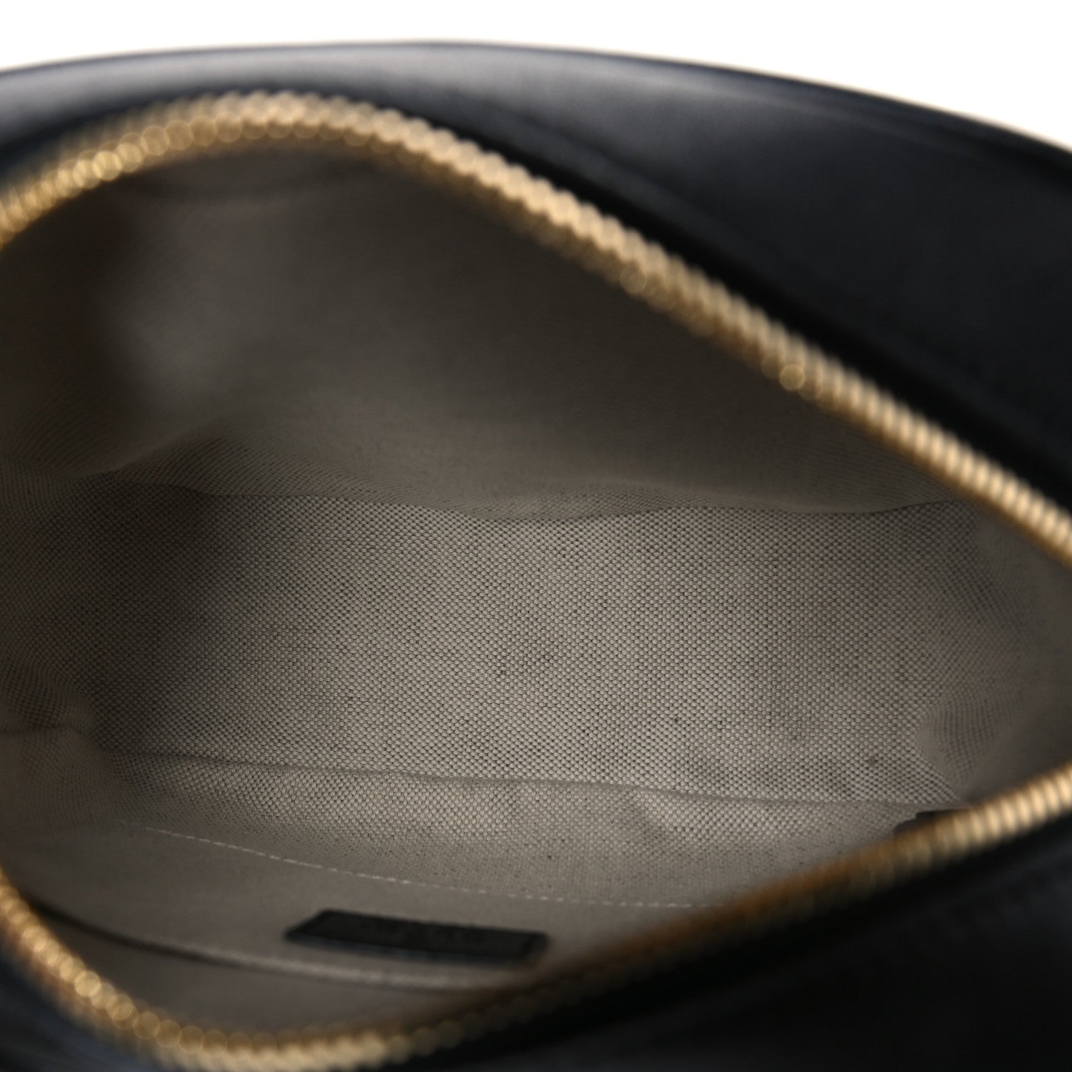 Gucci Sakai Be Green Calfskin Diagonal Stitched Small Blondie Shoulder Bag Black 5 of 8