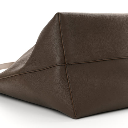 The Row Grained Calfskin Large N/S Park Tote Elephant 9 of 10