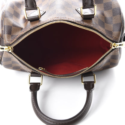 Louis Vuitton Damier Ebene Speedy Bandouliere 25 5 of 10