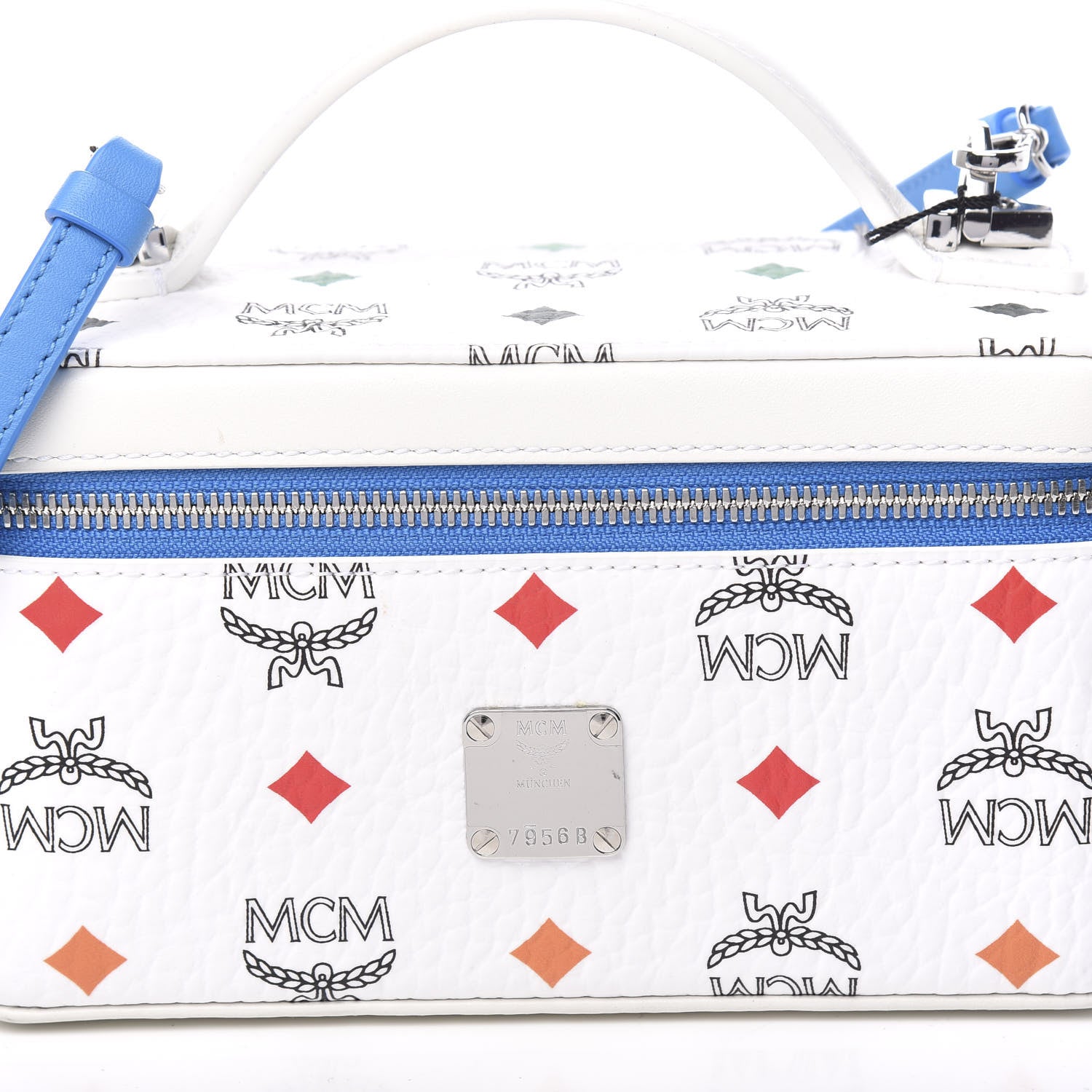 MCM Visetos Rockstar Vanity Case White 8 of 8
