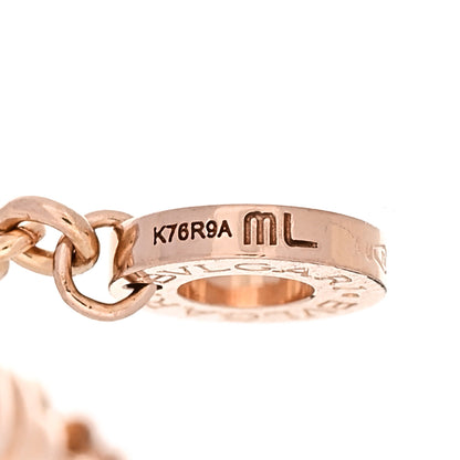 Bulgari 18K Rose Gold Multi Gemstone Bvlgari Bvlgari Bracelet ML 5 of 6