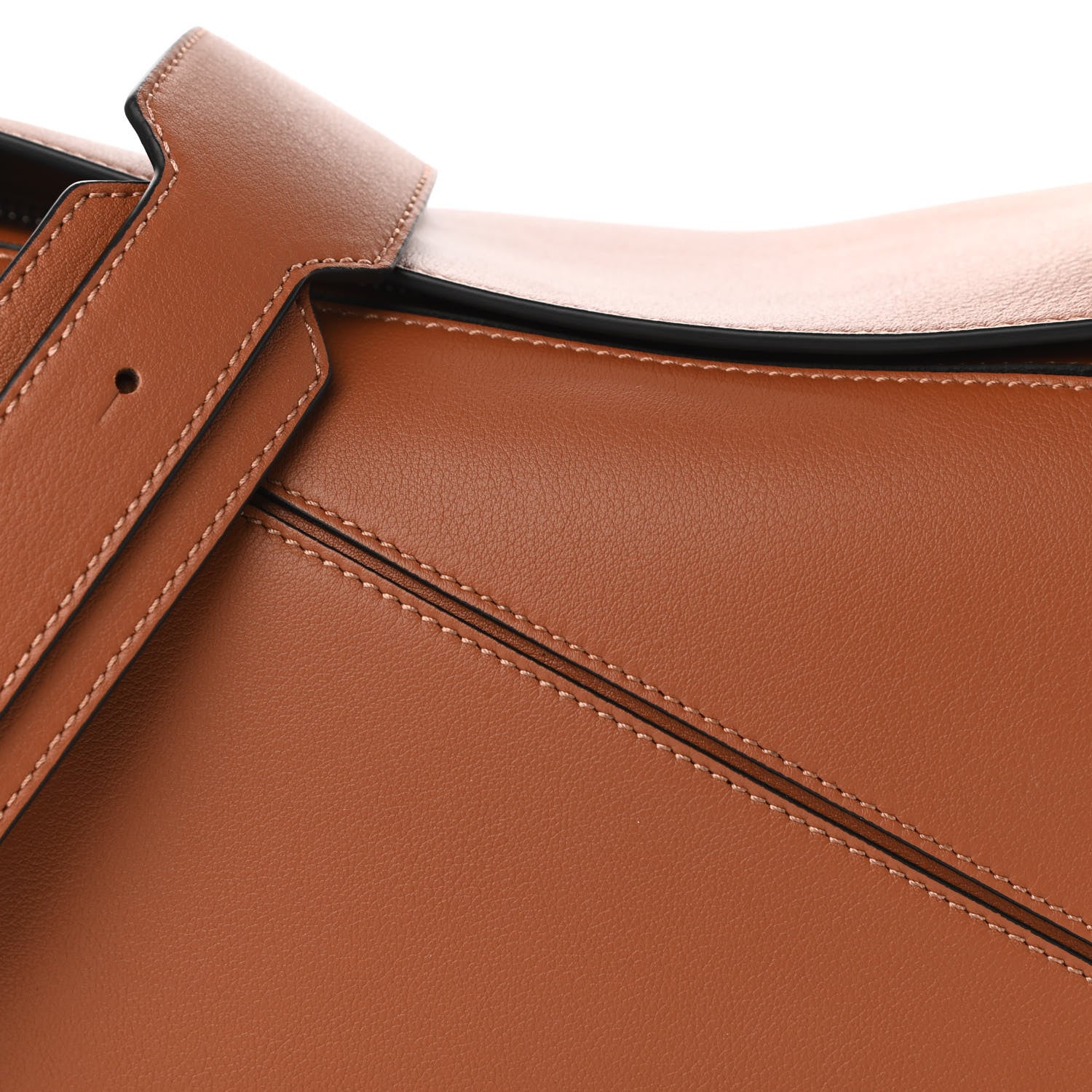 Loewe Calfskin Medium Puzzle Bag Tan 7 of 9