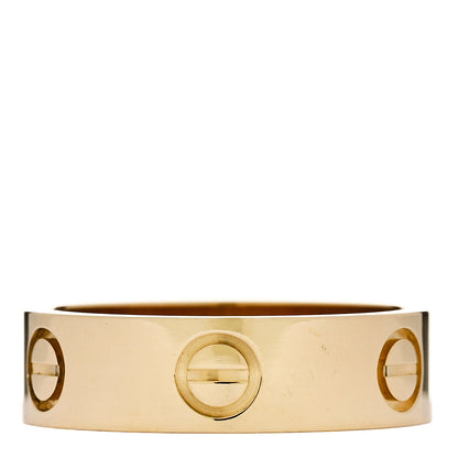Cartier 18K Yellow Gold 5.5mm LOVE Ring 54 6.75 3 of 5