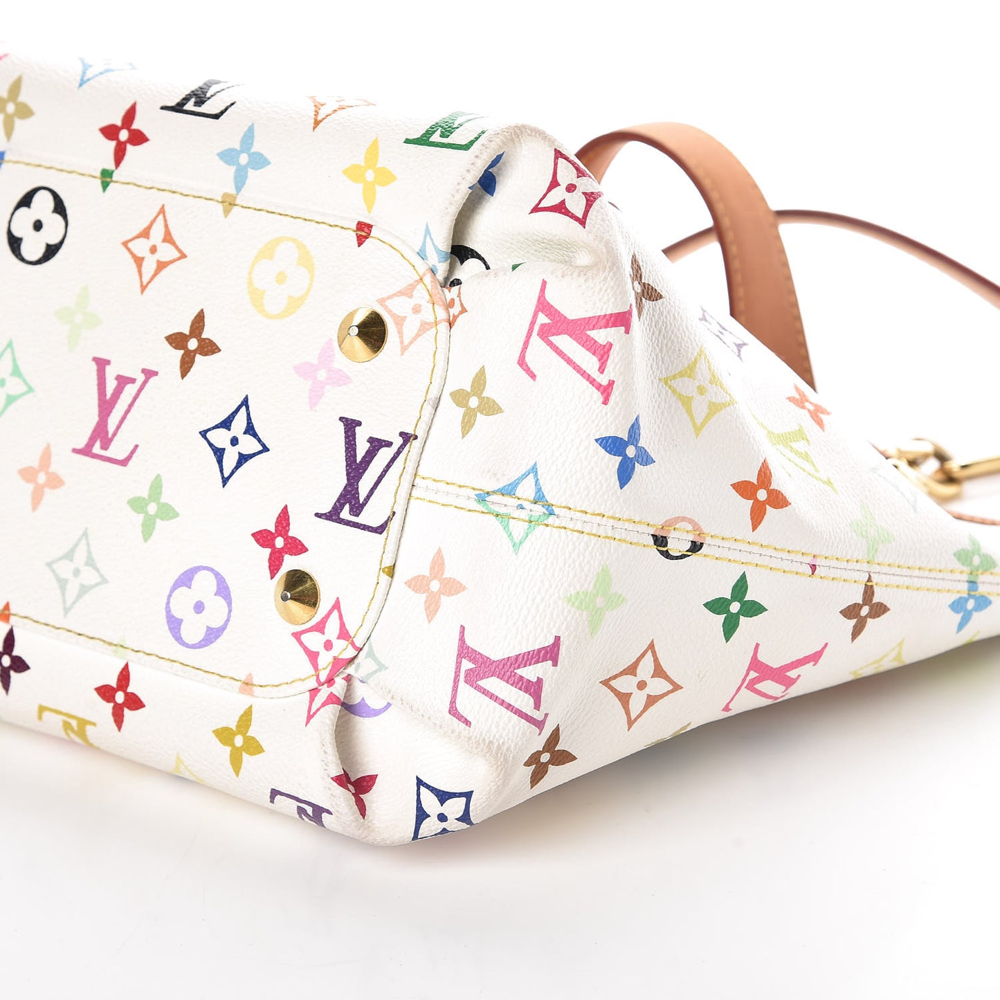 Monogram Multicolor Annie MM White