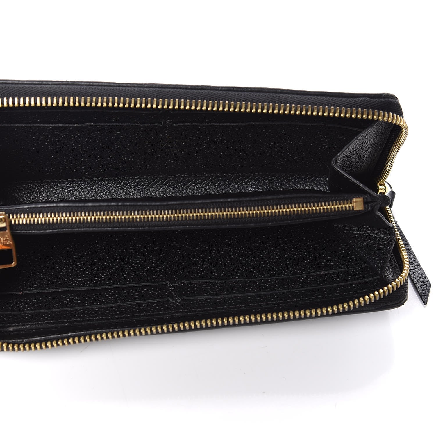 Louis Vuitton Empreinte Clemence Wallet Black 7 of 11