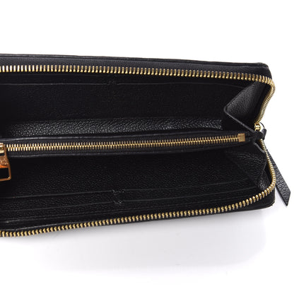 Louis Vuitton Empreinte Clemence Wallet Black 7 of 11