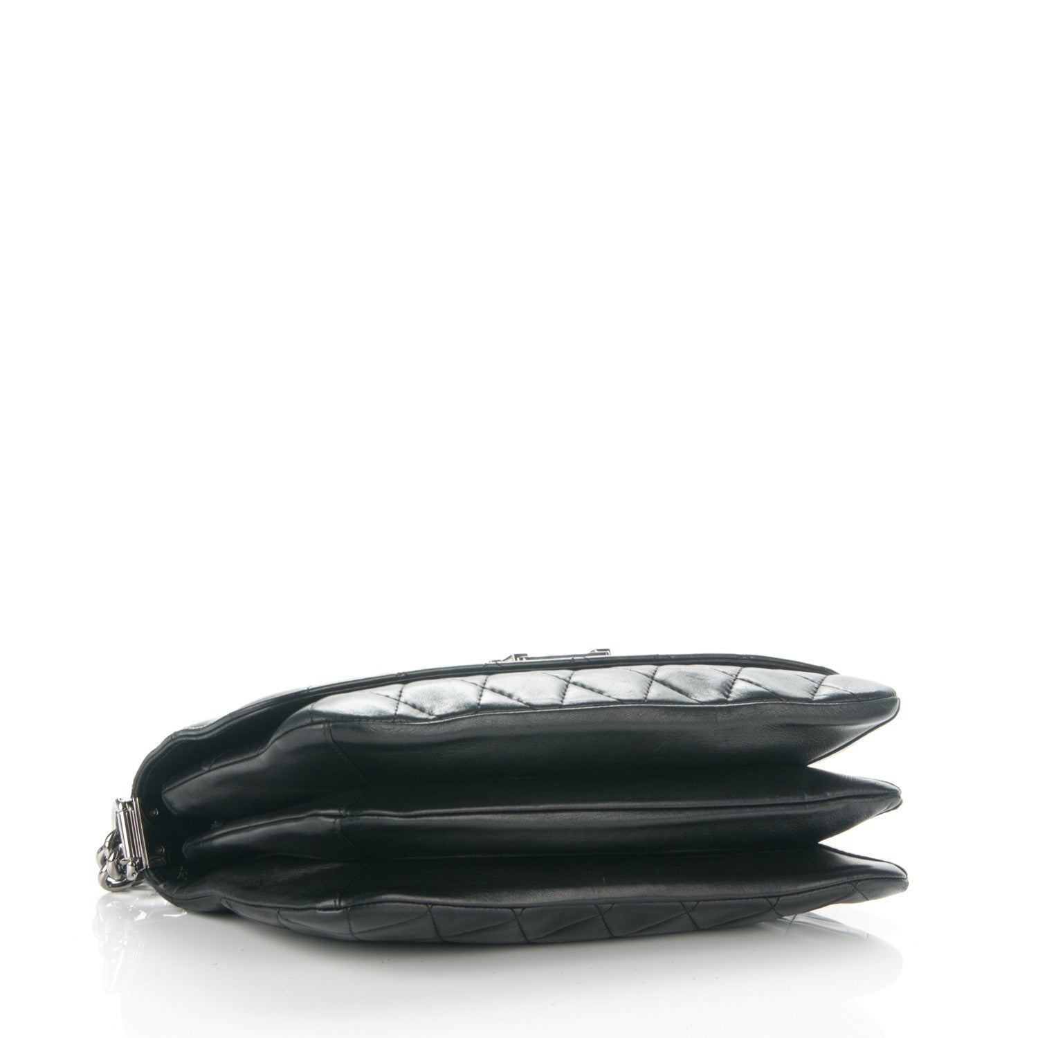 Chanel Lambskin Quilted Soft Boy Flap Black 4 of 7
