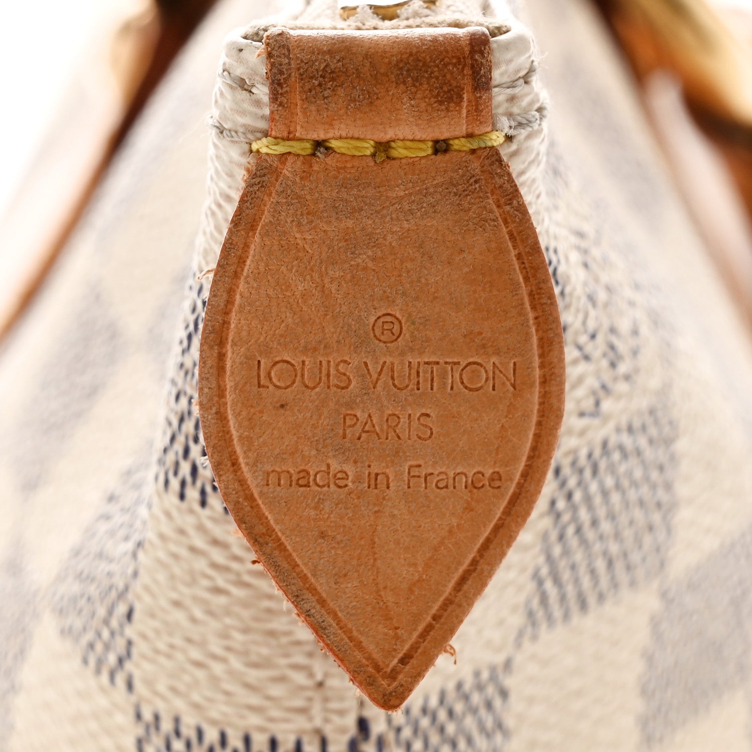 Louis Vuitton Damier Azur Saleya PM 6 of 10