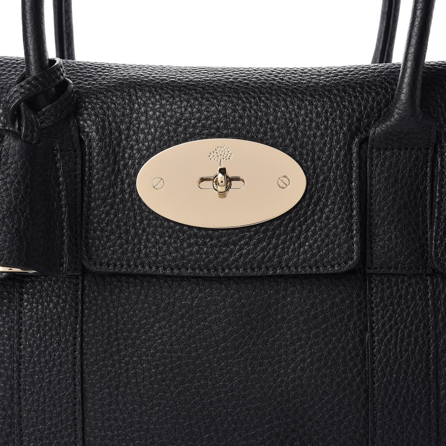 Mulberry Natural Leather Bayswater Black 9 of 11
