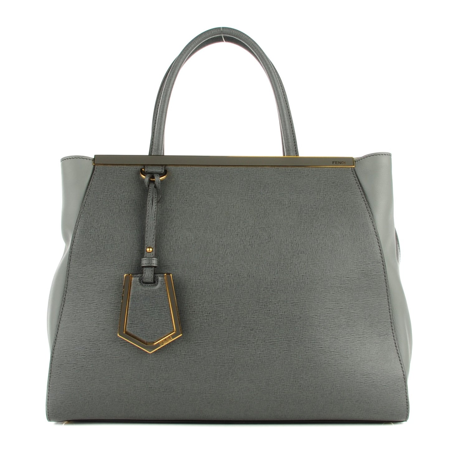 Vitello Elite Flamingo Regular 2Jours Tote Grigio Grigio Chiaro