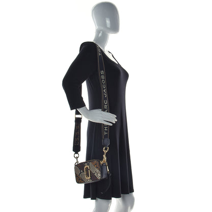 Marc Jacobs Calfskin Snake Embossed Snapshot Camera Bag 2 of 12