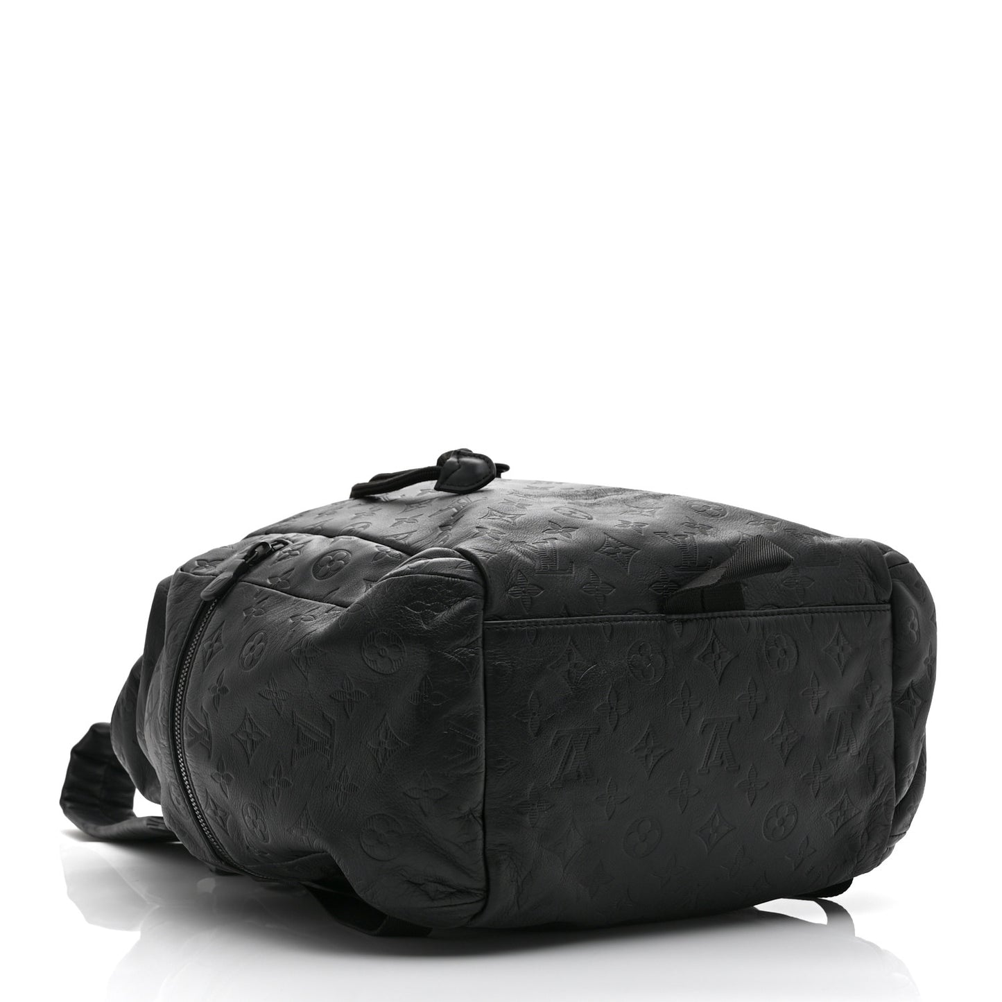 Calfskin Monogram Shadow Discovery Backpack Black