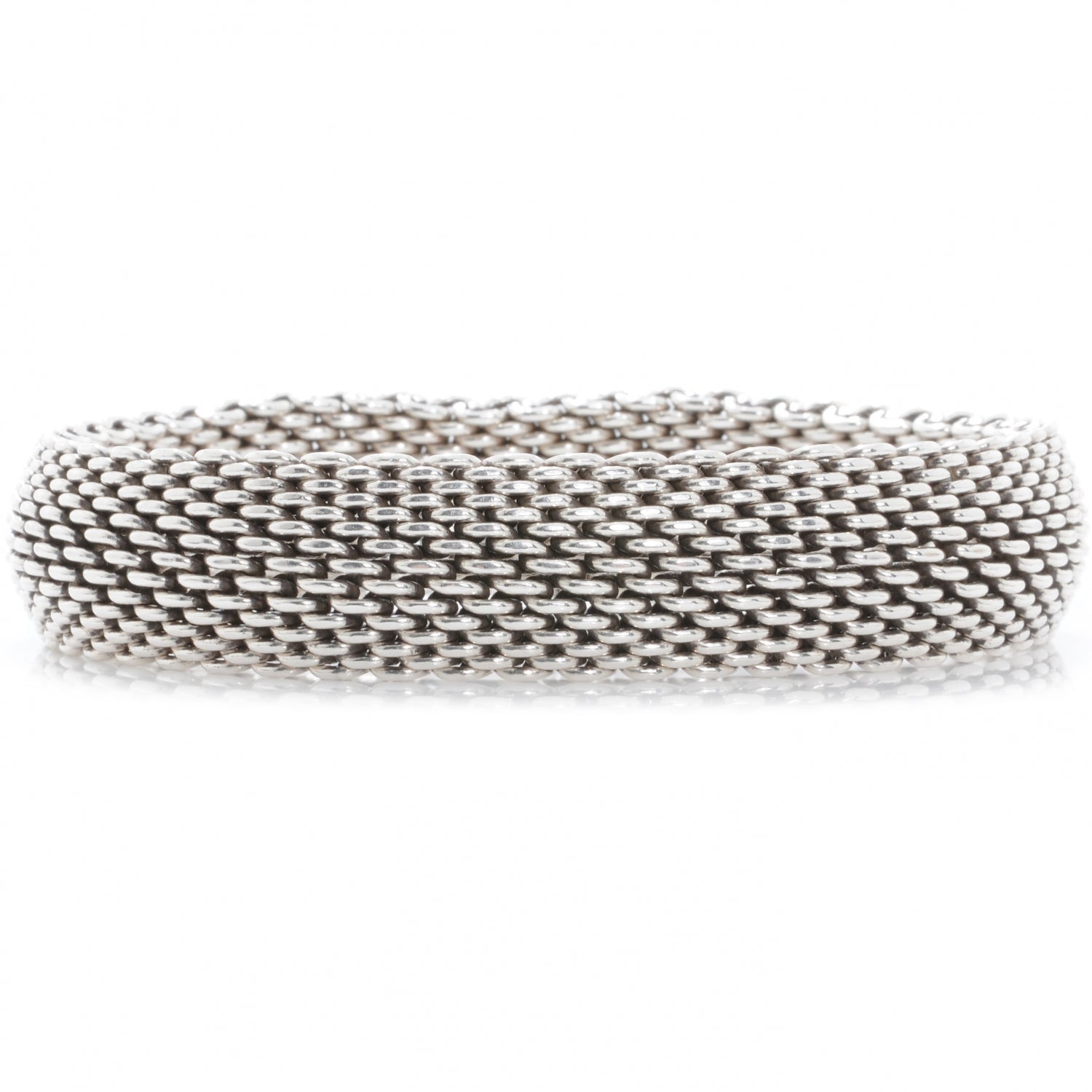 Tiffany Sterling Silver Somerset Mesh Bracelet 5 of 5