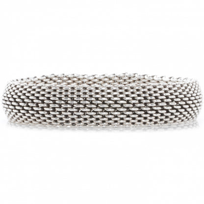 Tiffany Sterling Silver Somerset Mesh Bracelet 5 of 5