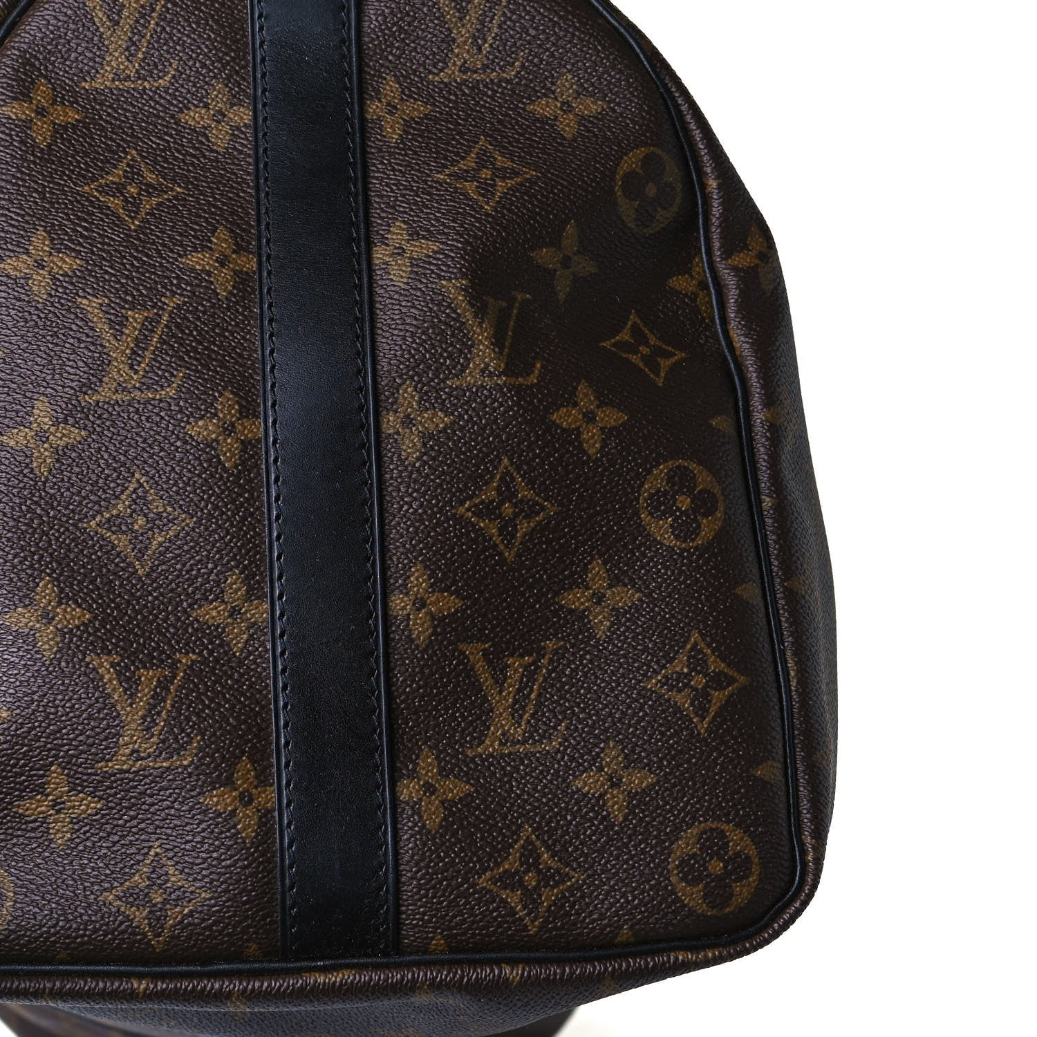 Louis Vuitton Monogram Macassar Keepall Bandouliere 45 14 of 17
