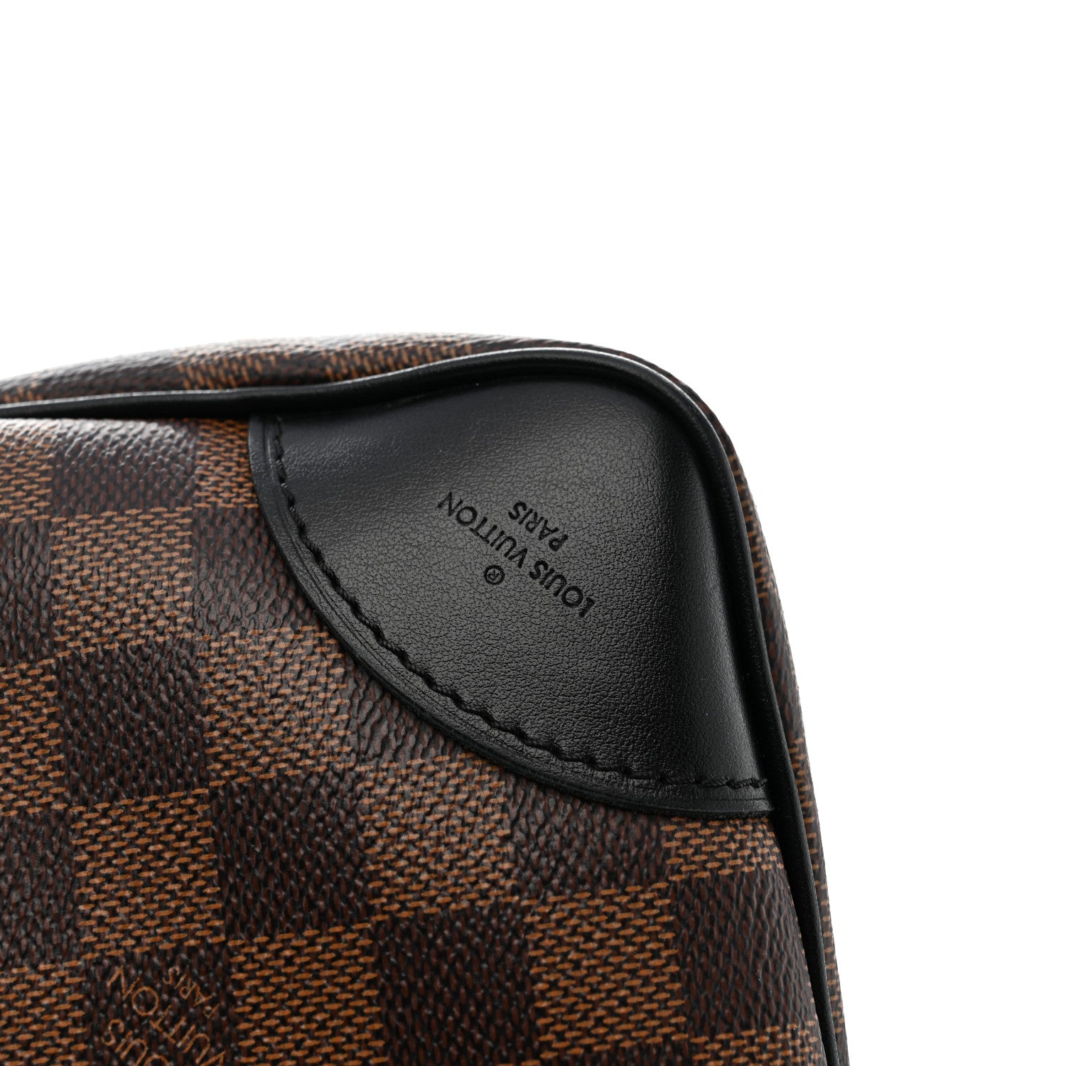 Louis Vuitton Damier Ebene Odeon MM Black 6 of 10