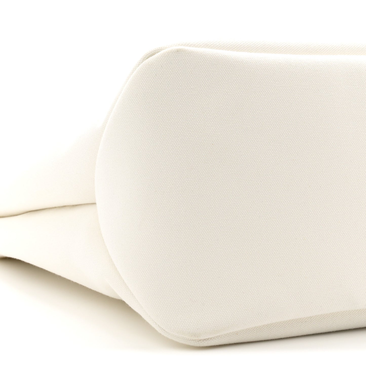 Canvas Racing Logo Tote White