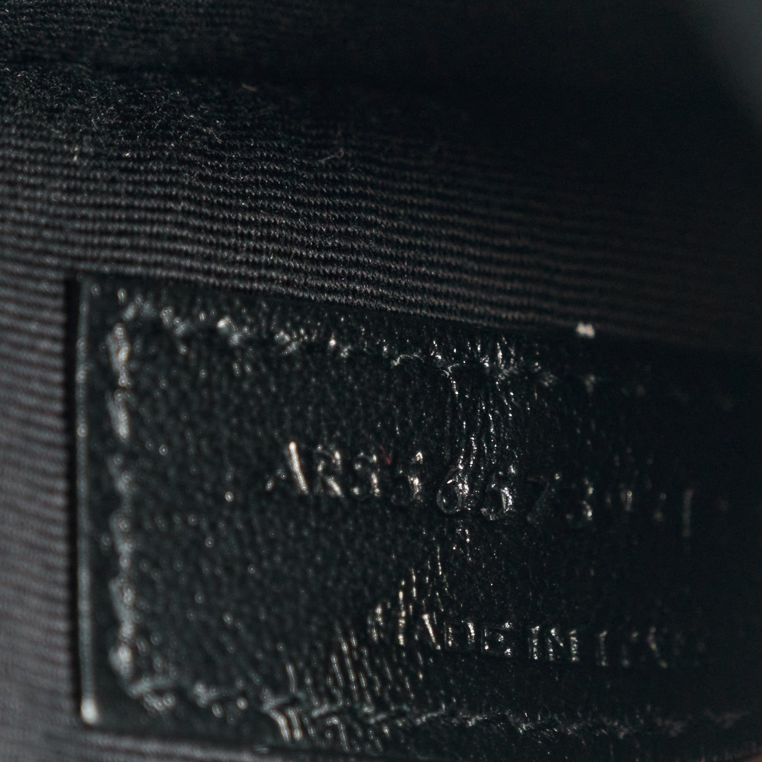Saint Laurent Grain De Poudre Uptown Pouch Black 7 of 8