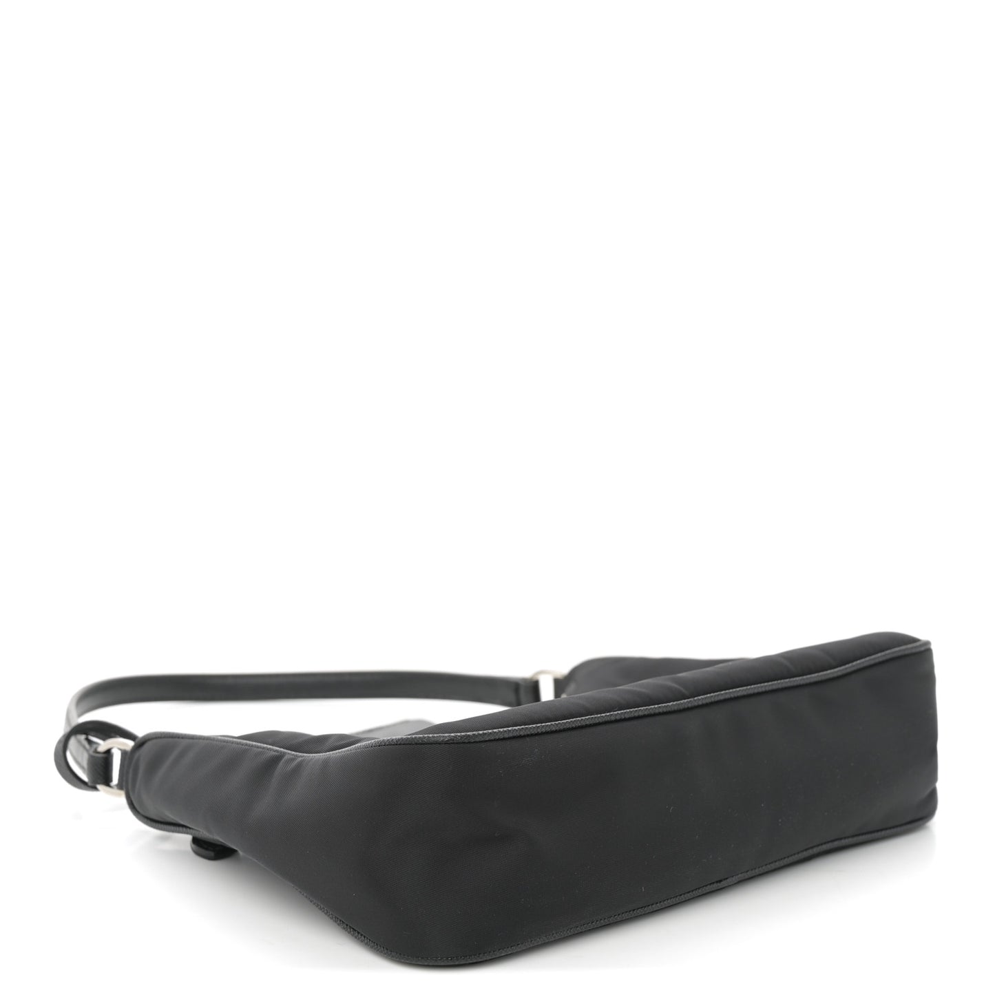 Tessuto Nylon Saffiano Mini Re-Edition 2005 Bag Black