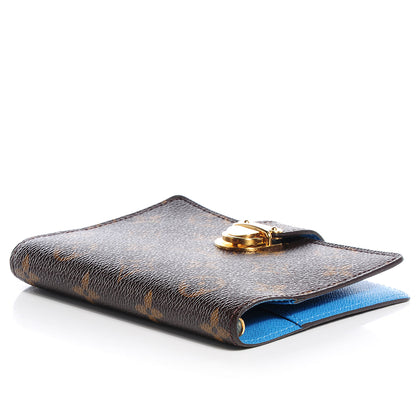Louis Vuitton Monogram Koala Small Ring Agenda Blue 4 of 6