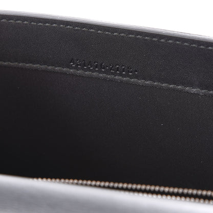 Gucci GG Supreme Monogram Mini Peony Pearly Clutch Black 10 of 11