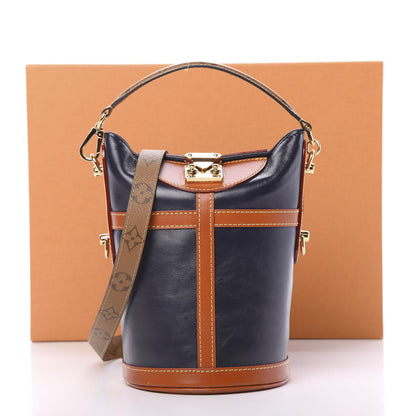 Louis Vuitton Calfskin Duffle Bag Navy 11 of 11