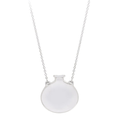 Tiffany Sterling Silver Small Elsa Peretti Bottle Pendant Necklace 1 of 6