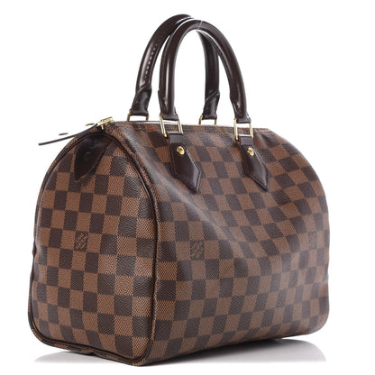 Louis Vuitton Damier Ebene Speedy 25 3 of 9