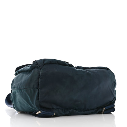 Prada Nylon Vela Small Backpack Green 4 of 16