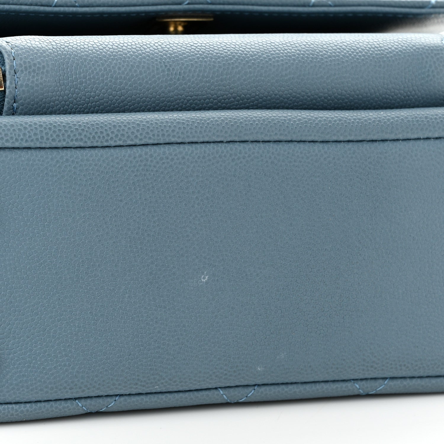 Chanel Caviar Quilted Medium Business Affinity Flap Blue 11 of 11