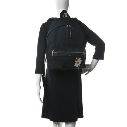 Saint Laurent Canvas SL Playing Cards City Backpack Black 2 of 12