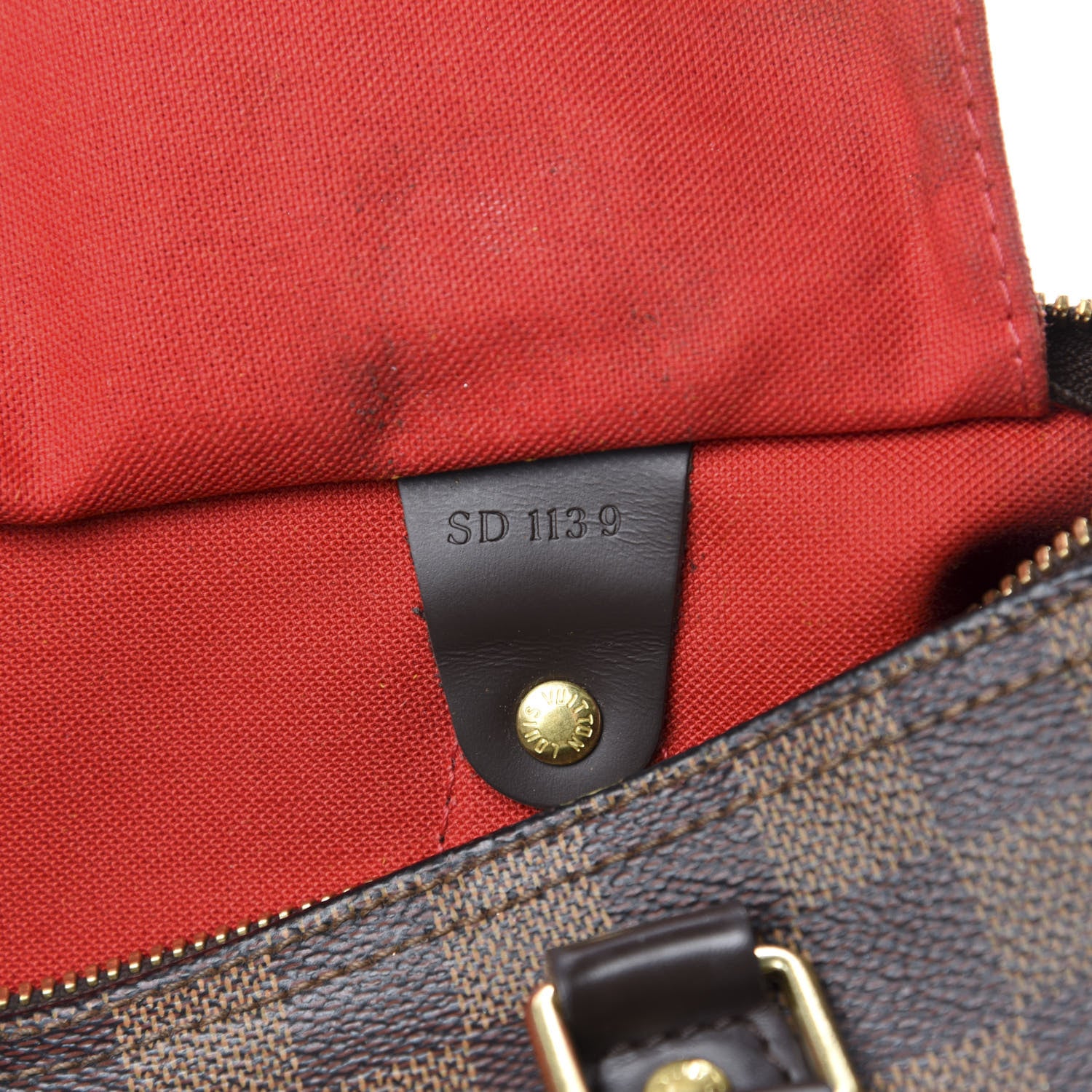 Louis Vuitton Damier Ebene Speedy Bandouliere 30 14 of 18