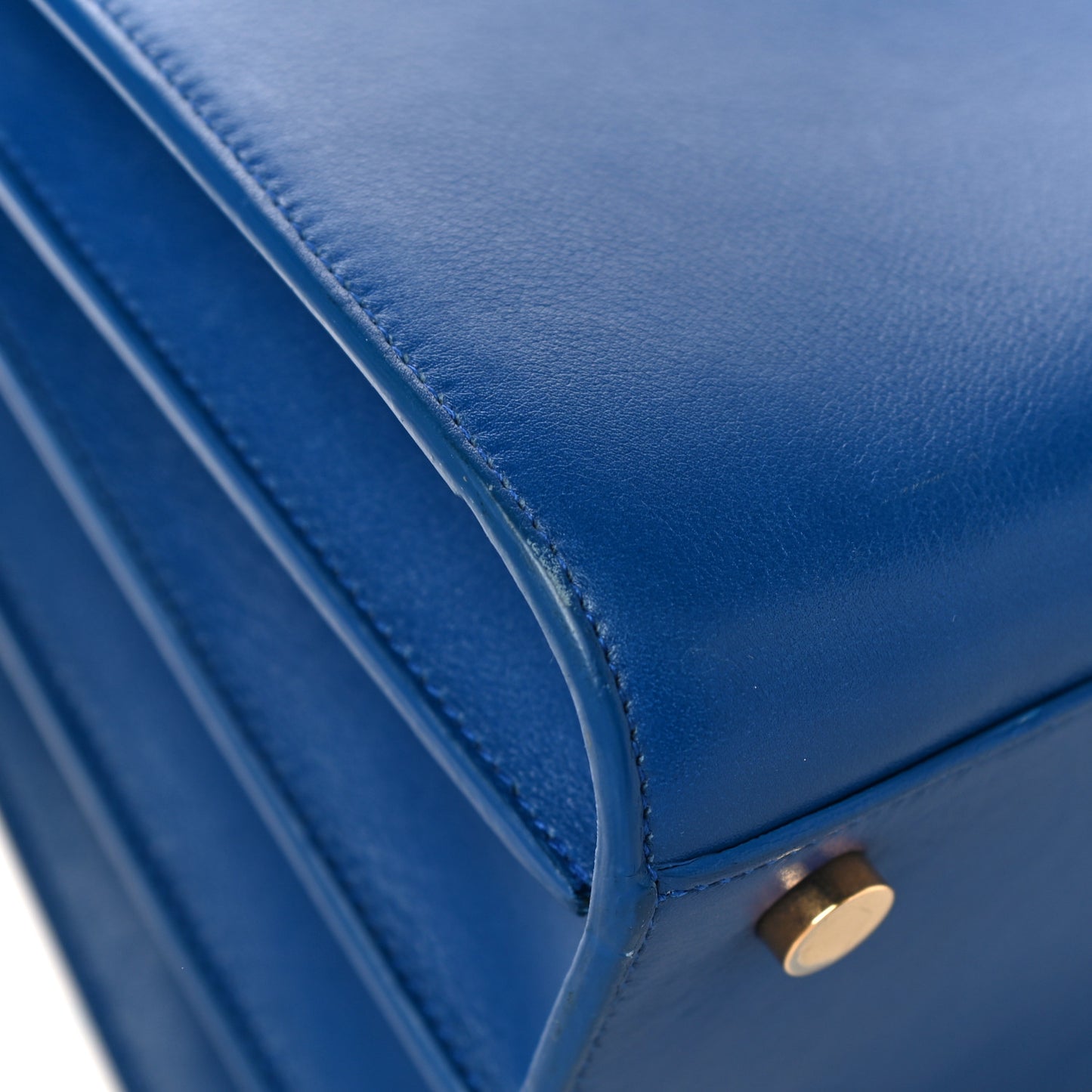 Calfskin Small Sac De Jour Blue Majorelle