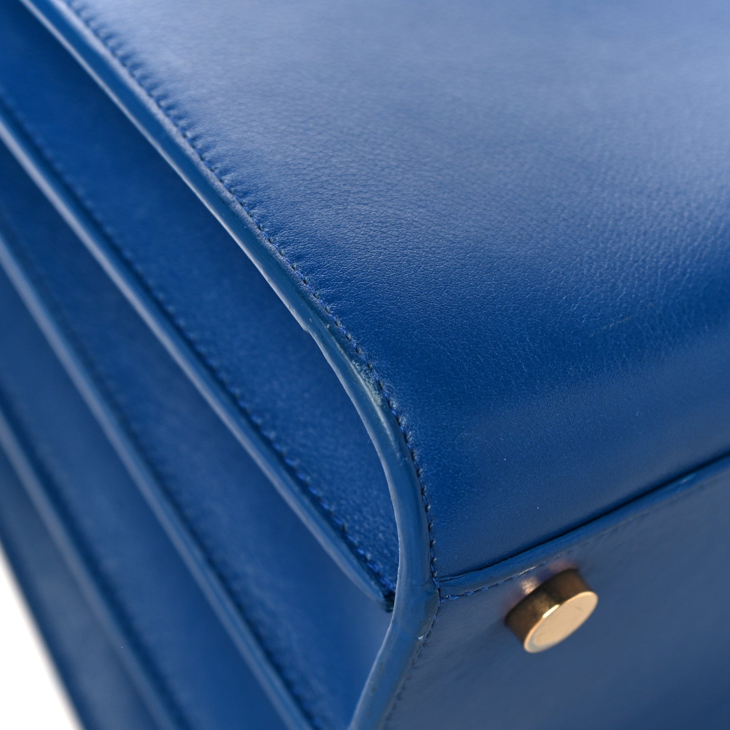 Saint Laurent Calfskin Small Sac De Jour Blue Majorelle 25 of 25