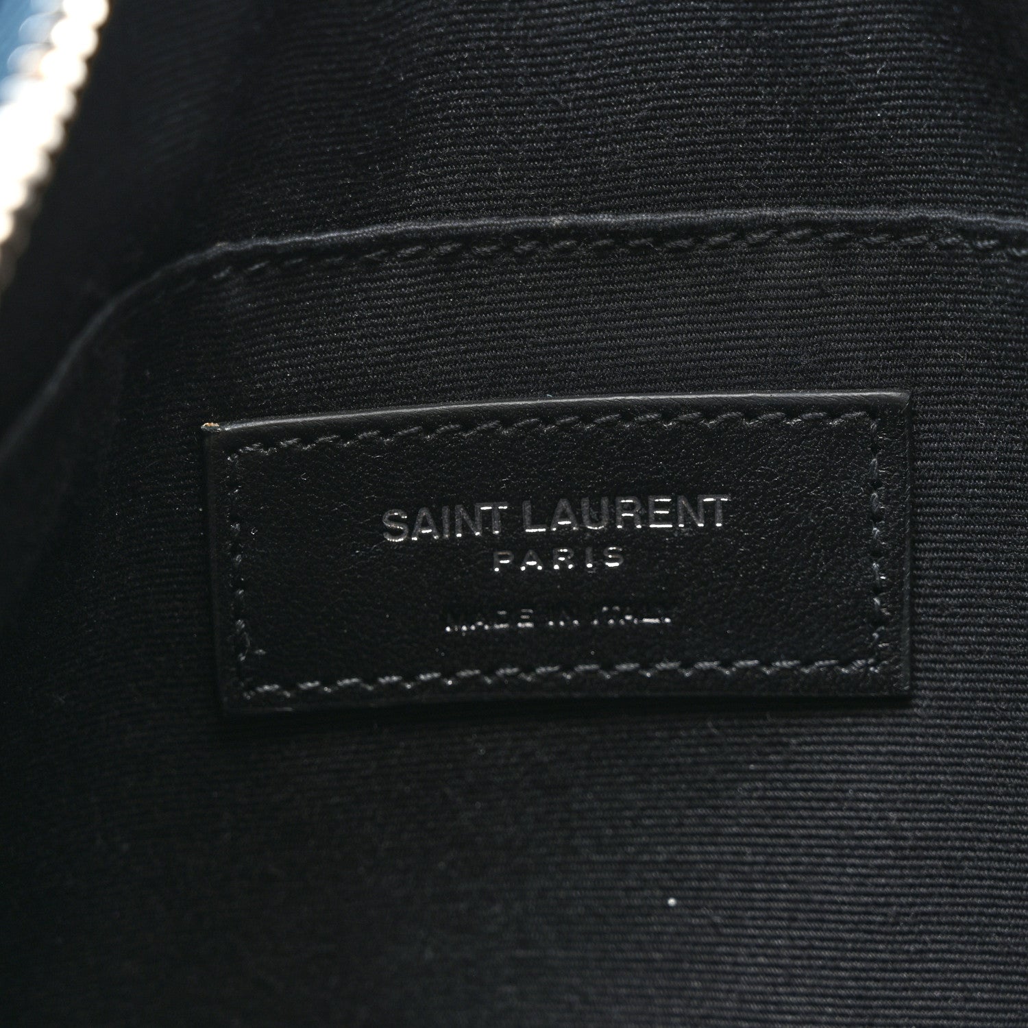Saint Laurent Lambskin Monogram Small Lou Camera Bag Peacock 6 of 10