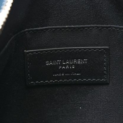 Saint Laurent Lambskin Monogram Small Lou Camera Bag Peacock 6 of 10