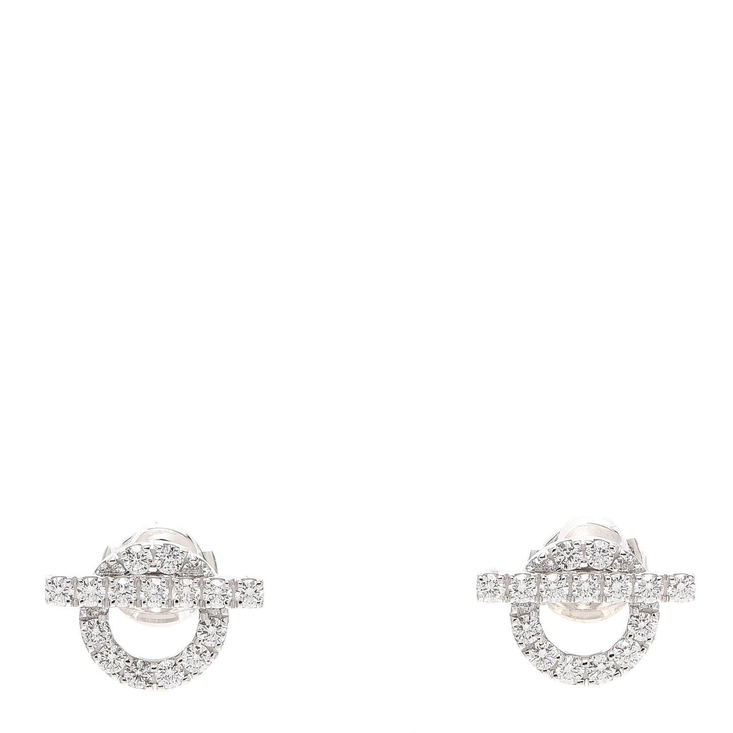 18K White Gold Diamond Finesse Earrings