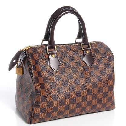 Louis Vuitton Damier Ebene Speedy 25 3 of 8