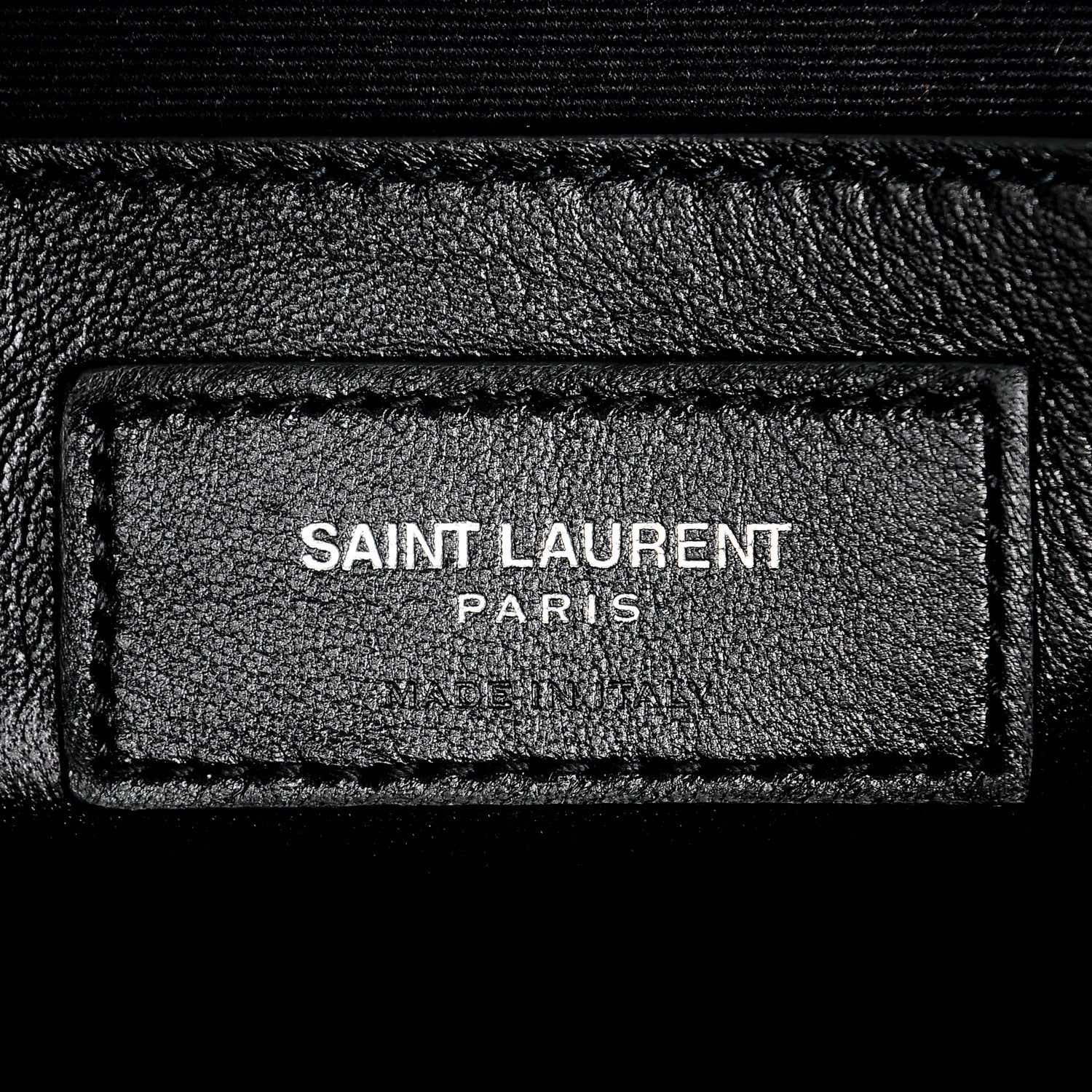 Saint Laurent Sheepskin Tri-Quilt Monogram Medium College Bag Dove White 6 of 6