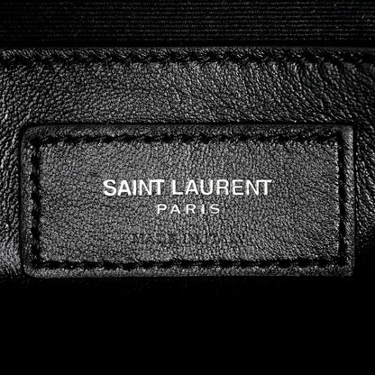 Saint Laurent Sheepskin Tri-Quilt Monogram Medium College Bag Dove White 6 of 6