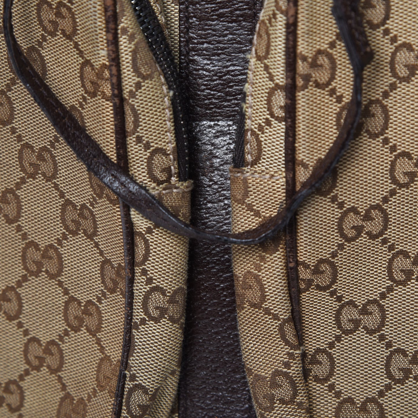 Monogram Backpack Dark Brown