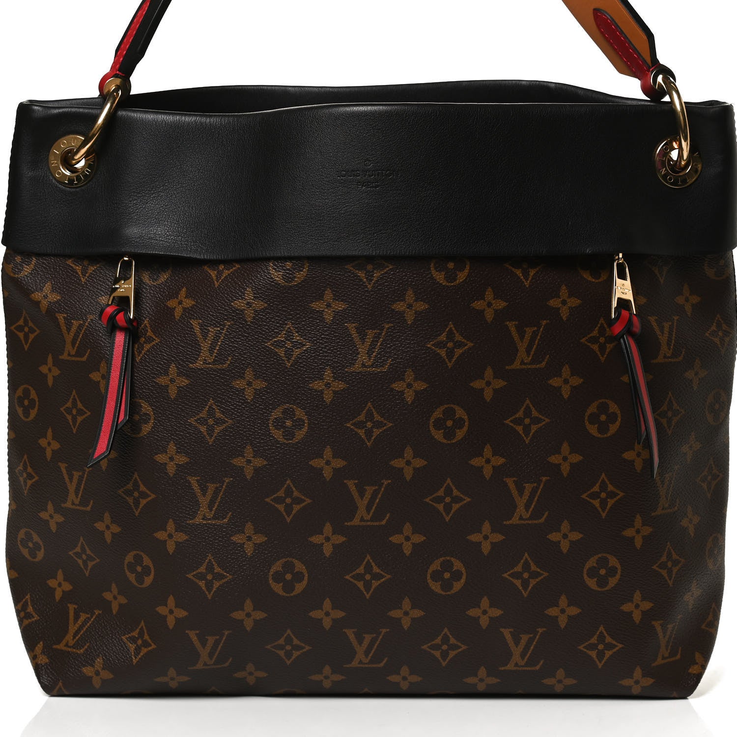 Louis Vuitton Monogram Tuileries Hobo Black 7 of 15