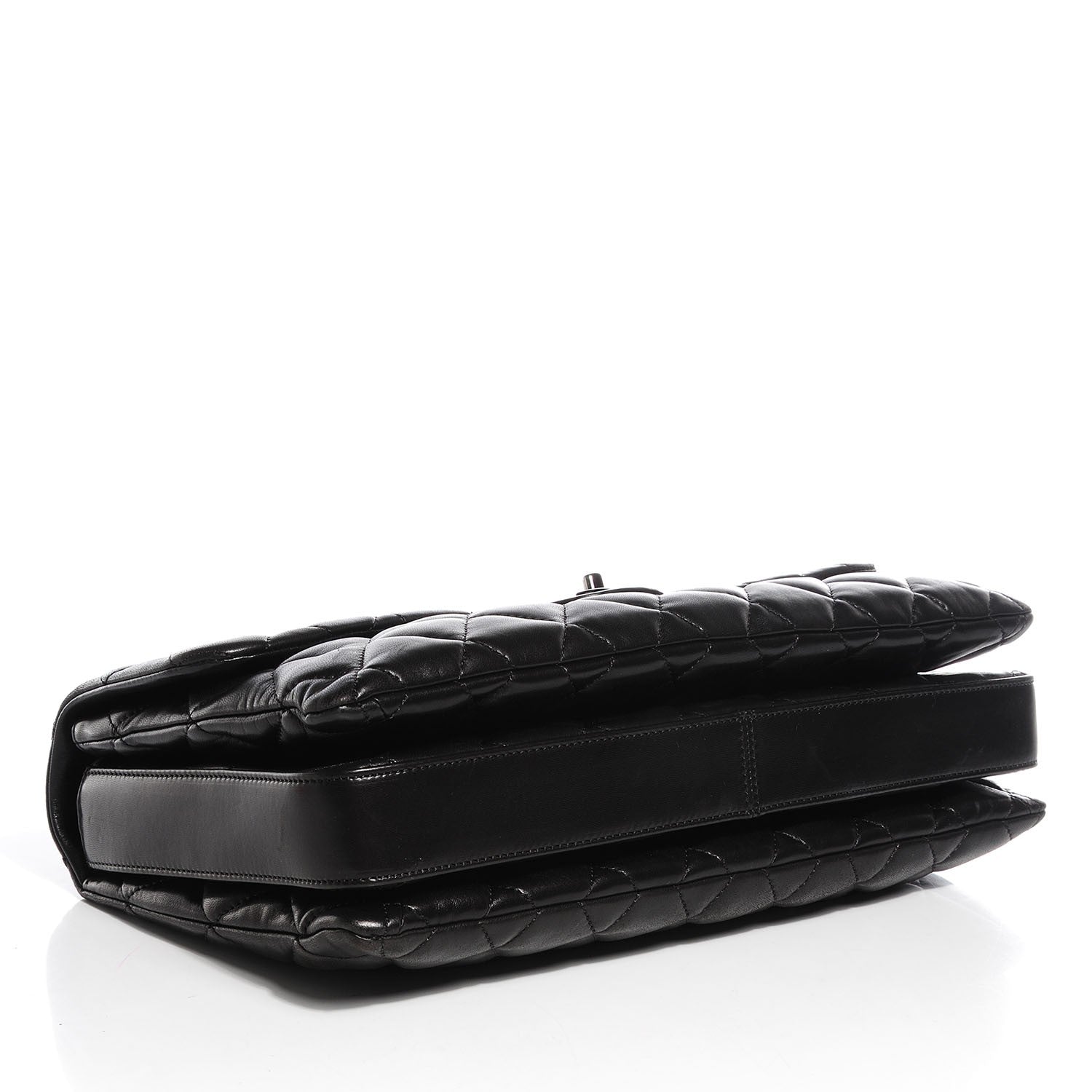 Chanel Lambskin Quilted 3 Maxi Flap Black 6 of 17