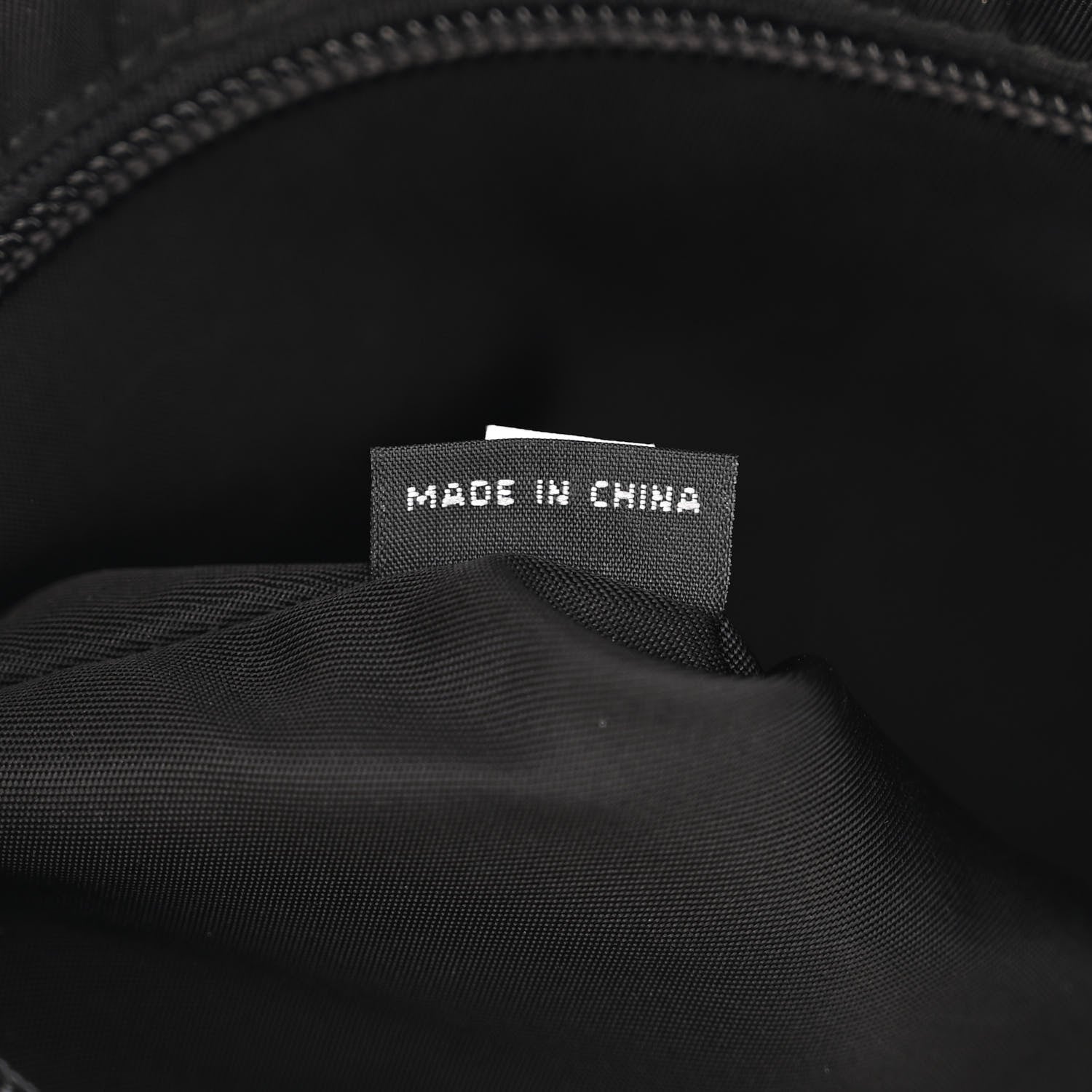 Prada Tessuto Nylon Double Pocket Belt Bag Black 8 of 12