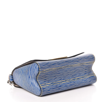 Louis Vuitton Epi Twist Shoulder Bag PM Denim Light 4 of 10