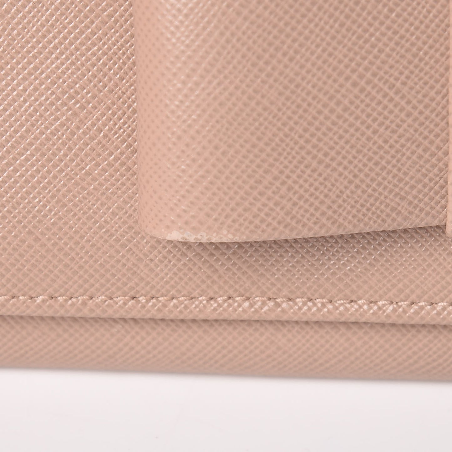 Saffiano Bow Continental Wallet Orchidea