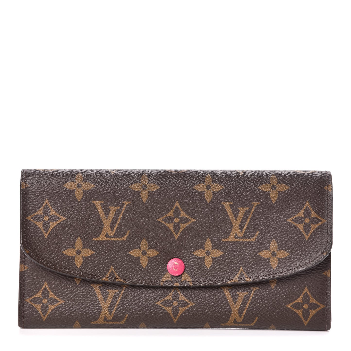 Monogram Emilie Wallet Hot Pink