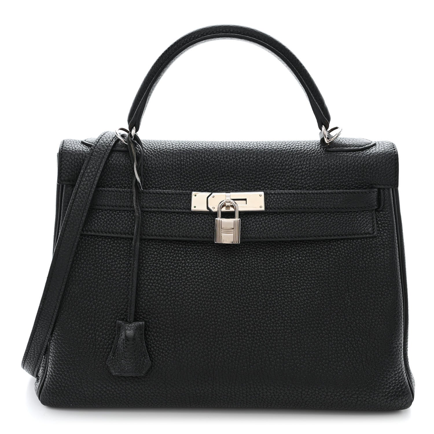 Hermes Togo Kelly Retourne 32 Black 1 of 16
