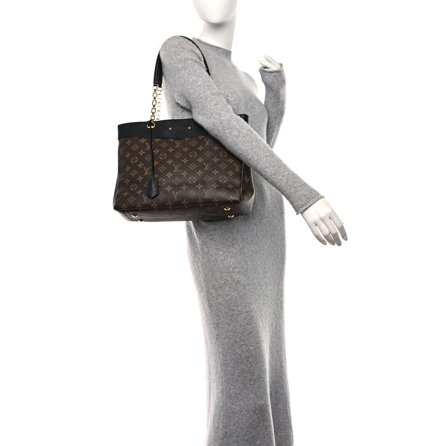Monogram Pallas Shopper Black