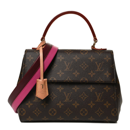 Louis Vuitton Monogram Cluny BB Bordeaux Fuchsia 2 of 11